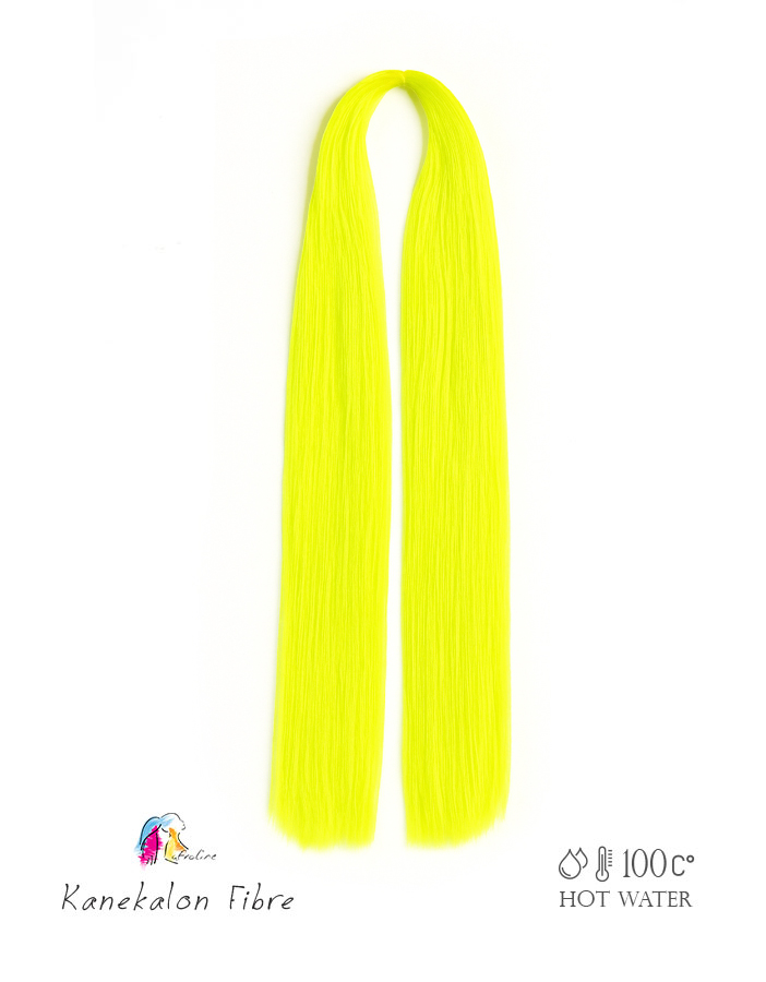 KANEKALON póthaj hajfonáshoz NEON SÁRGA AFROline